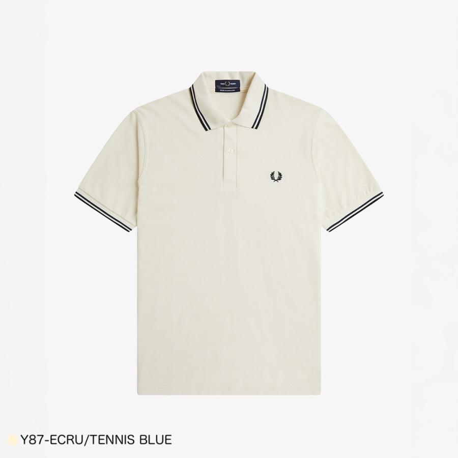 【新品未使用タグ付】FRED PERRY M12 サイズ42 イングランド製 FRED PERRY（フレッドペリー） ポロシャツ メンズ THE FRED PERRY