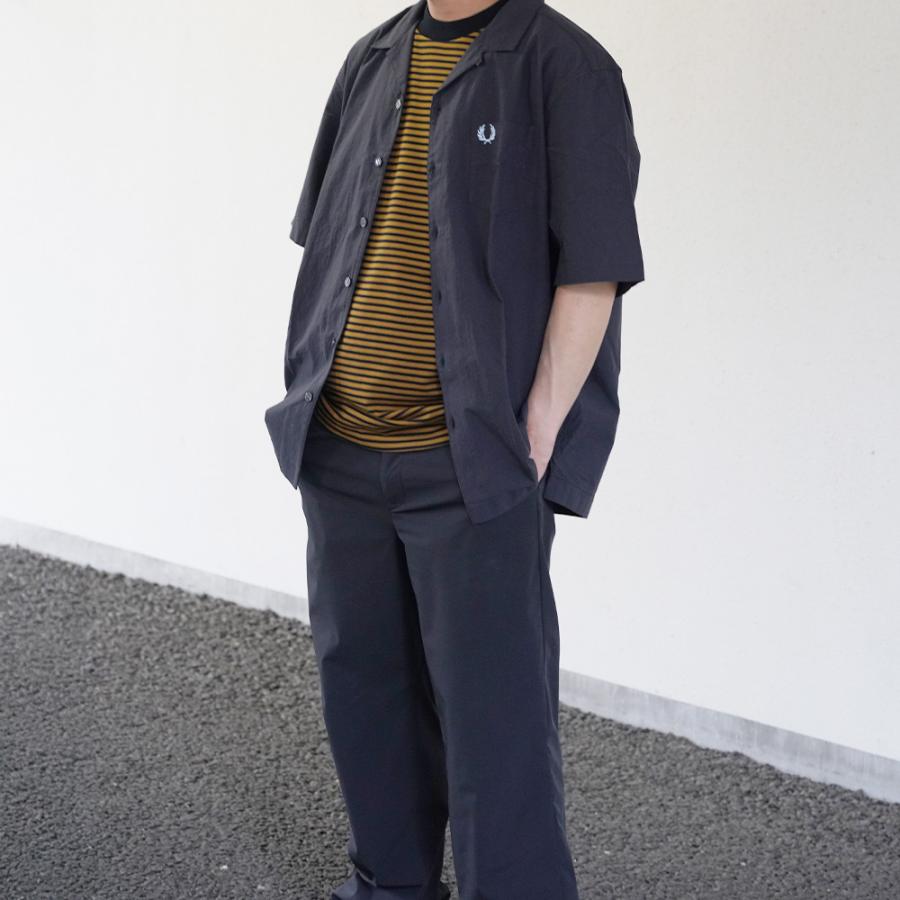 FRED PERRY（フレッドペリー） オープンカラーシャツ メンズ 半袖 FRED