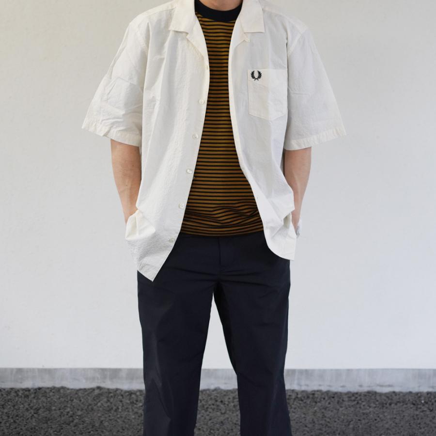 FRED PERRY（フレッドペリー） オープンカラーシャツ メンズ 半袖 FRED