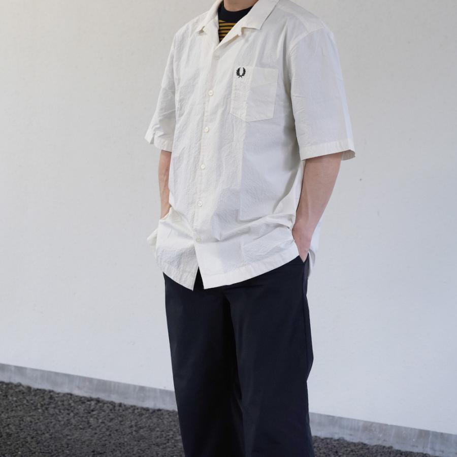 FRED PERRY（フレッドペリー） オープンカラーシャツ メンズ 半袖 FRED