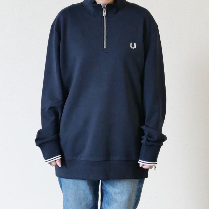 FRED PERRY（フレッドペリー） ハーフジップ スウェット メンズ