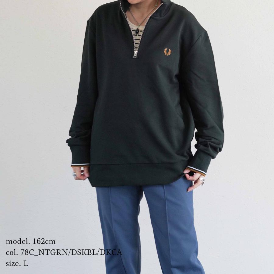 FRED PERRY（フレッドペリー） ハーフジップ スウェット メンズ