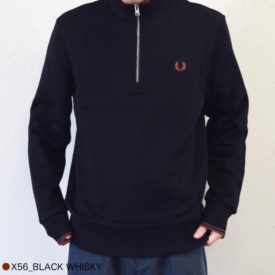 FRED PERRY（フレッドペリー） ハーフジップ スウェット メンズ
