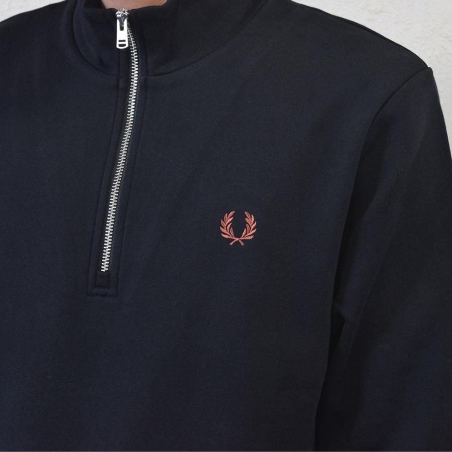 FRED PERRY（フレッドペリー） ハーフジップ スウェット メンズ