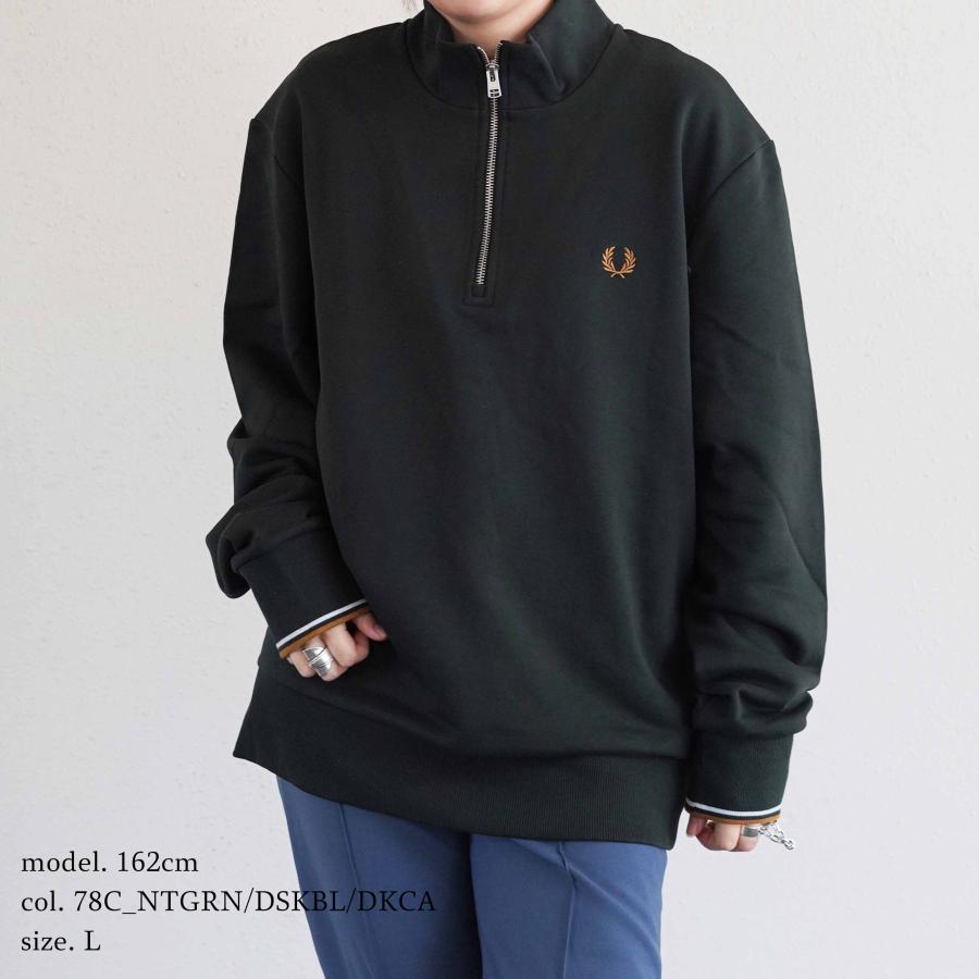 FRED PERRY（フレッドペリー） ハーフジップ スウェット メンズ