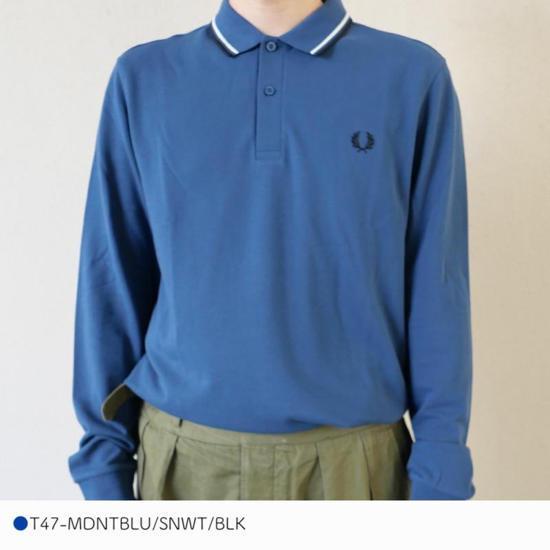 FRED PERRY（フレッドペリー） 長袖ポロシャツ メンズ M3636_LS TWIN