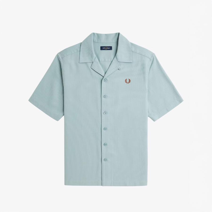 FRED PERRY（フレッドペリー） オープンカラーシャツ メンズ 半袖 FRED