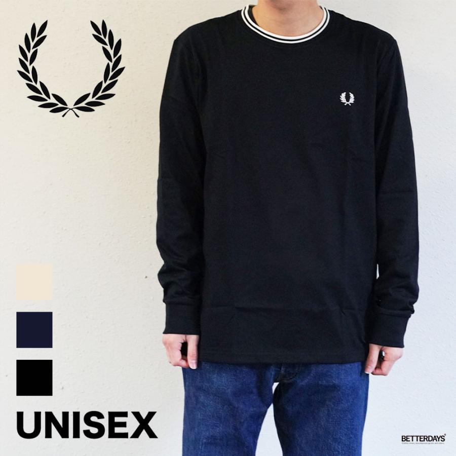 FRED PERRY（フレッドペリー） ロングTシャツ メンズ クルーネック