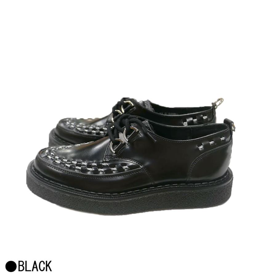 ジョージコックス マスターマインド メンズ ハットン クリーパー ドレスシューズ HATTON BLACK STEEL INTERLANC GEORGE COX MADE IN ENGLAND【国内正規品】の画像