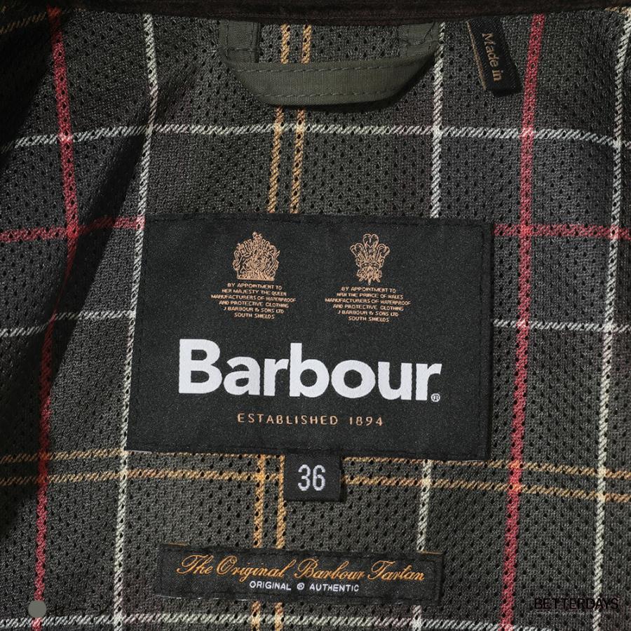 Barbour（バブアー） トランスポートカジュアル ピーチスキン メンズ