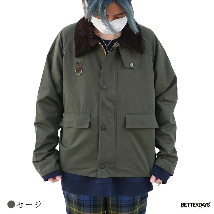 Barbour（バブアー） スペイカジュアル ピーチスキン メンズ ユニ