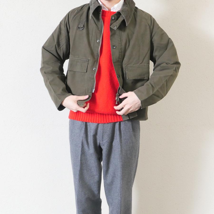 Barbour バブアー SPEYスペイ ショートブルゾン S グリーン Barbour ブルゾン アウター 「SPEY / スペイ」リップストップ