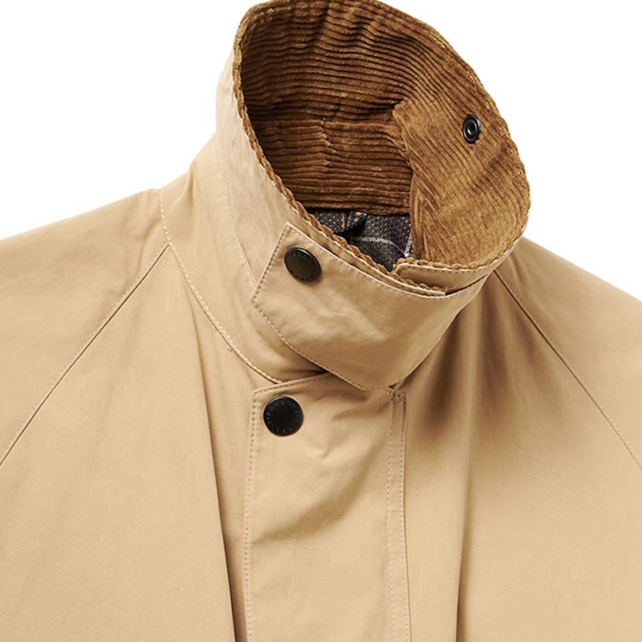 Barbour（バブアー） ボロウデイル ピーチスキン ショート ブルゾン