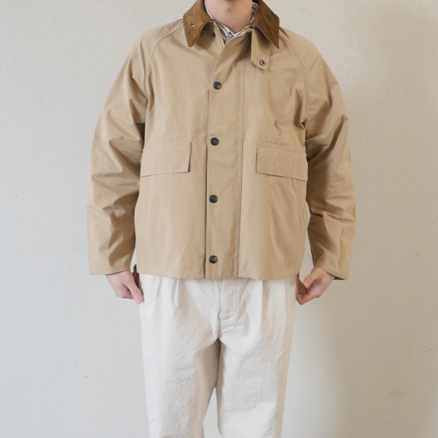 Barbour（バブアー） ボロウデイル ピーチスキン ショート ブルゾン