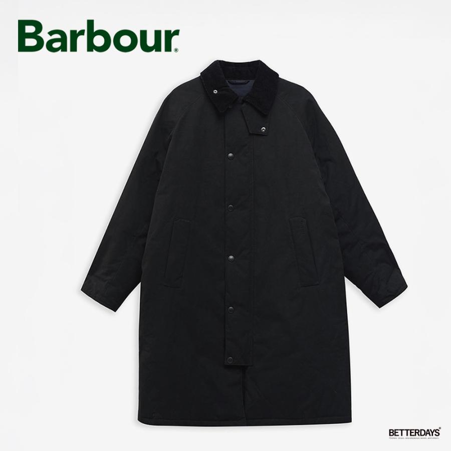 【新品・未使用】バブアー エクスモア ブラック サイズ40 Barbour/バブアー EXMOOR QUILTING MID-LENGTH COAT エクスモア