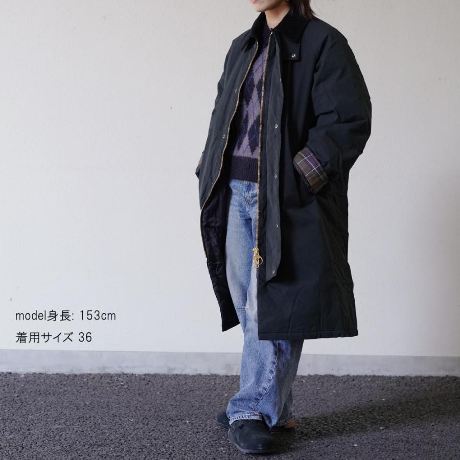 バブアー エクスモア  ユニセックス  Barbour EXMOOR PADDED CASUAL COAT【国内正規品】MCA1066の画像
