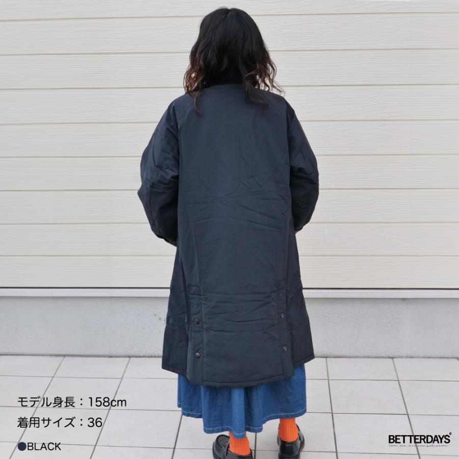 バブアー エクスモア  ユニセックス  Barbour EXMOOR PADDED CASUAL COAT【国内正規品】MCA1066の画像