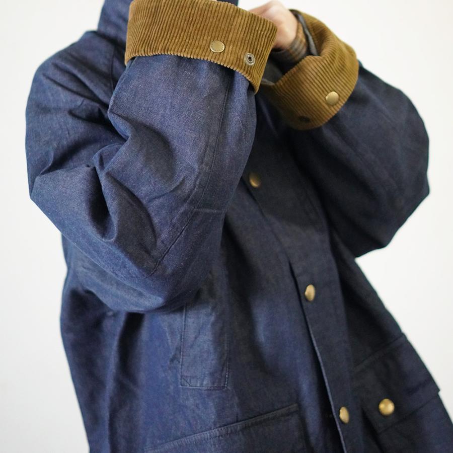 ビデイル デニム カジュアルジャケット バブアー ユニセックス  OS BEDALE DENIM CASUAL JACKET Barbour 【国内正規品】MCA1104の画像