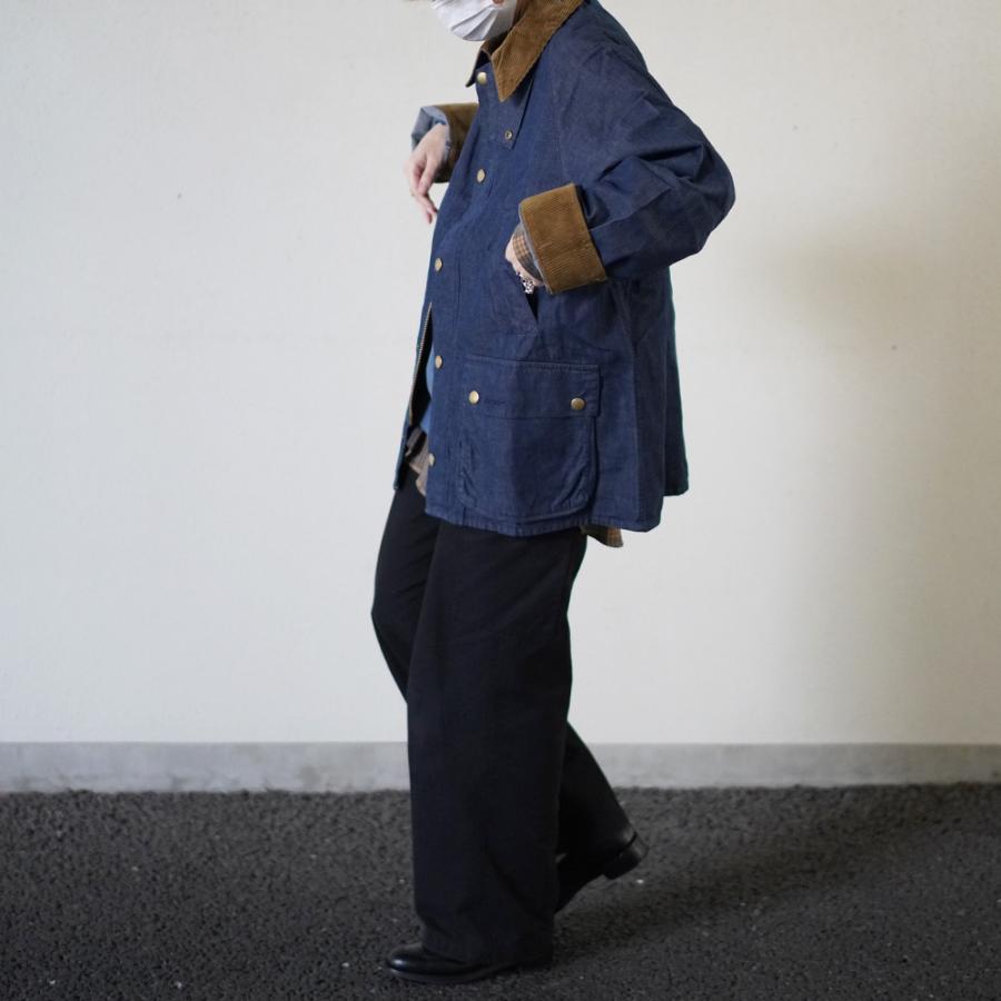 ビデイル デニム カジュアルジャケット バブアー ユニセックス  OS BEDALE DENIM CASUAL JACKET Barbour 【国内正規品】MCA1104の画像