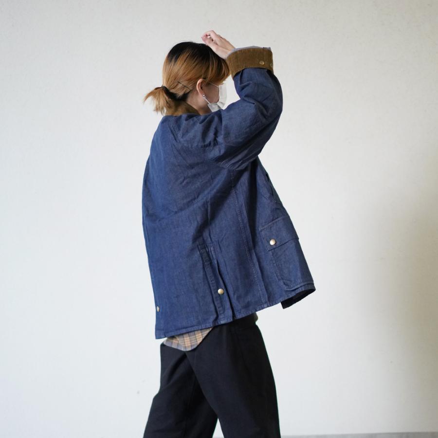 ビデイル デニム カジュアルジャケット バブアー ユニセックス  OS BEDALE DENIM CASUAL JACKET Barbour 【国内正規品】MCA1104の画像