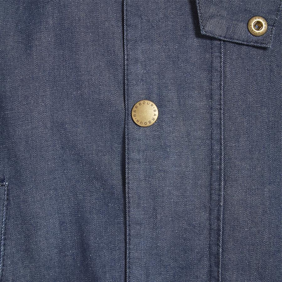 ビデイル デニム カジュアルジャケット バブアー ユニセックス  OS BEDALE DENIM CASUAL JACKET Barbour 【国内正規品】MCA1104の画像