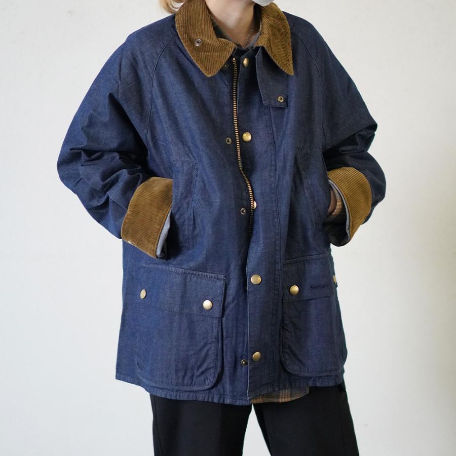ビデイル デニム カジュアルジャケット バブアー ユニセックス  OS BEDALE DENIM CASUAL JACKET Barbour 【国内正規品】MCA1104の画像
