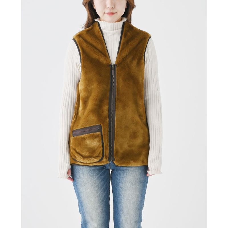 Barbour（バブアー） ファーライナー ベスト リバーシブル パイル