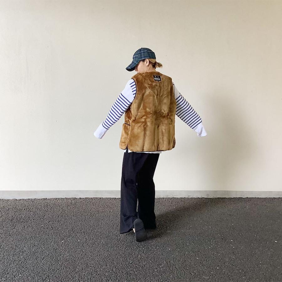 Barbour（バブアー） ファーライナー ベスト ジレ リバーシブル