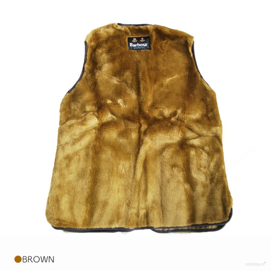 Barbour（バブアー） ファーライナー ベスト ジレ リバーシブル