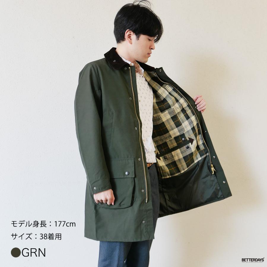 バブアー ボーダー ブルゾン メンズ ユニセックス シャワープルーフ Barbour CLASSIC BORDER SHOWERPROOF JACKET【国内正規品】の画像