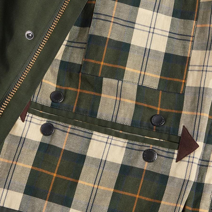 バブアー ボーダー ブルゾン メンズ ユニセックス シャワープルーフ Barbour CLASSIC BORDER SHOWERPROOF JACKET【国内正規品】の画像