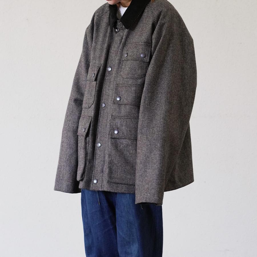 バブアー  ウールジャケット  エディター ユニセックス Barbour Editor Wool Jacket【国内正規品】MWO0300の画像
