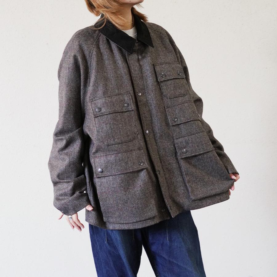 バブアー  ウールジャケット  エディター ユニセックス Barbour Editor Wool Jacket【国内正規品】MWO0300の画像
