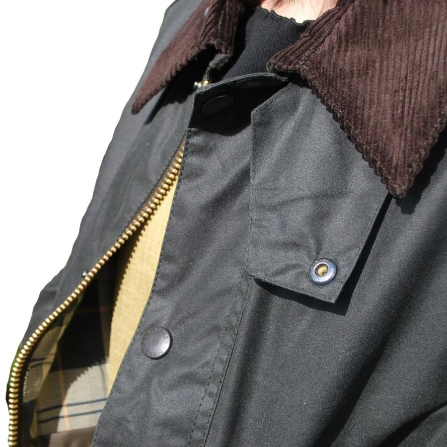 Barbour（バブアー） スペイ ワックスド コットン ショートブルゾン