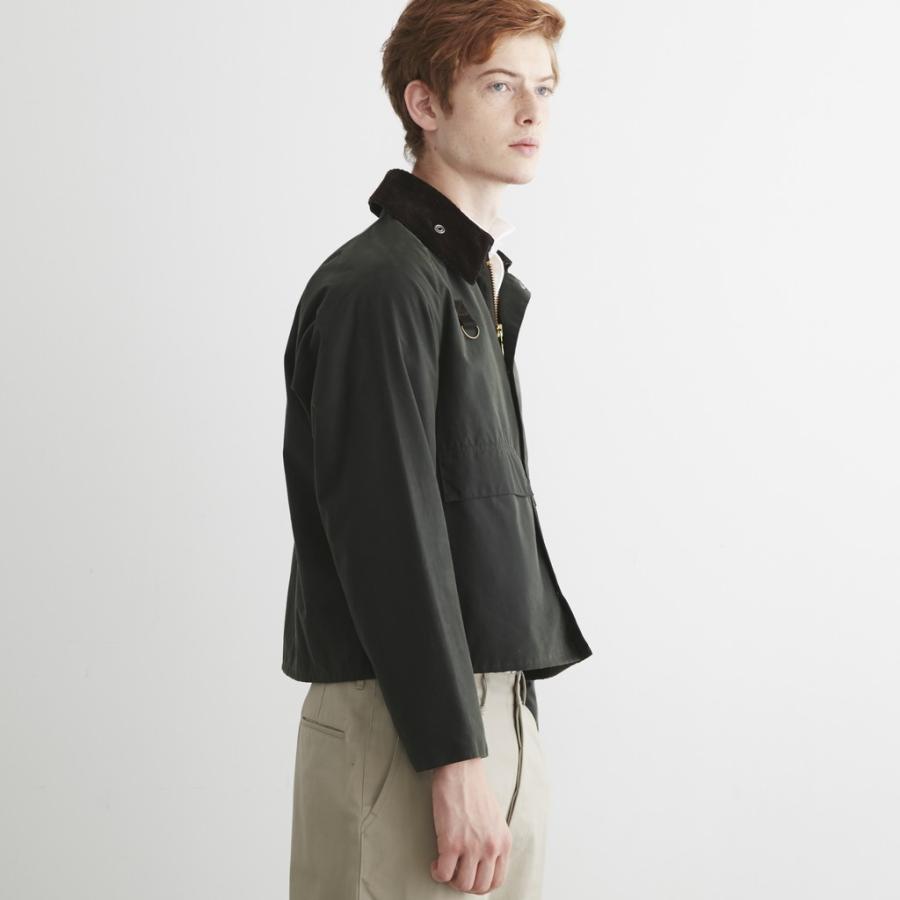 Barbour（バブアー） スペイ ワックスド コットン ショートブルゾン