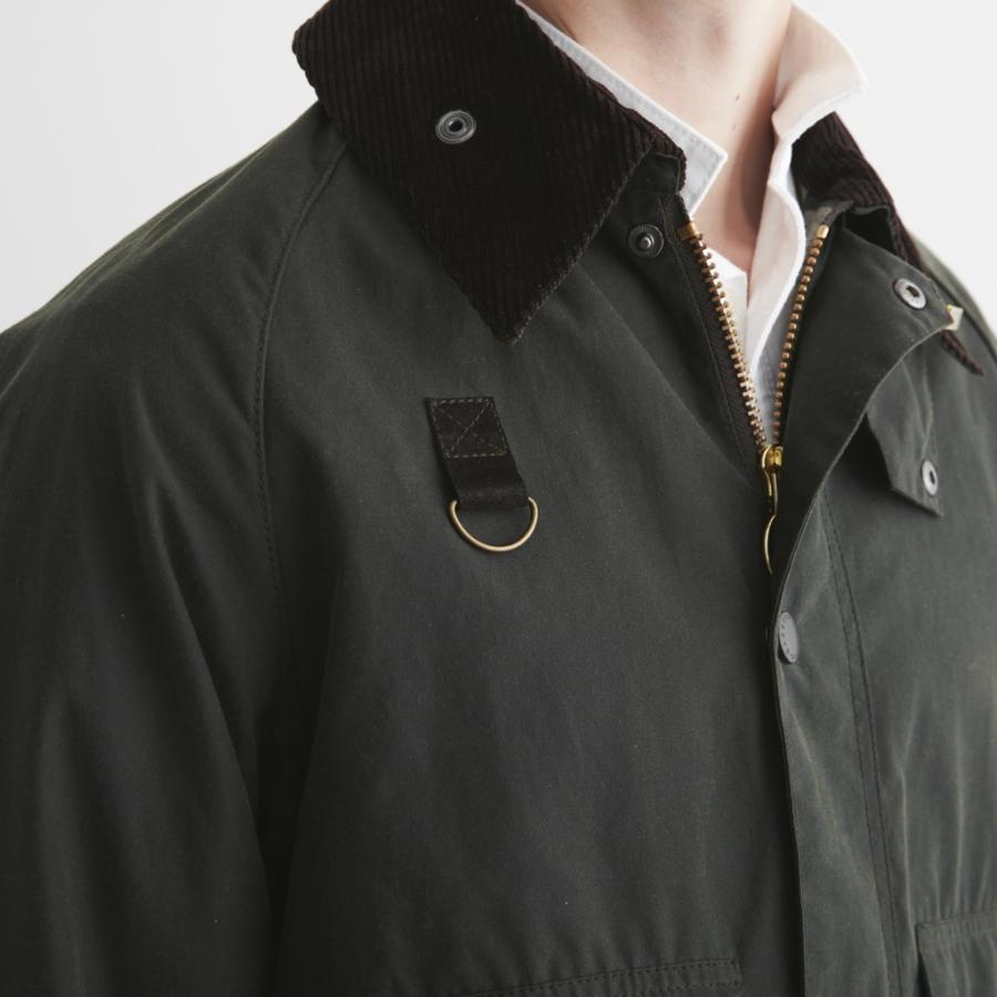 Barbour（バブアー） スペイ ワックスド コットン ショートブルゾン