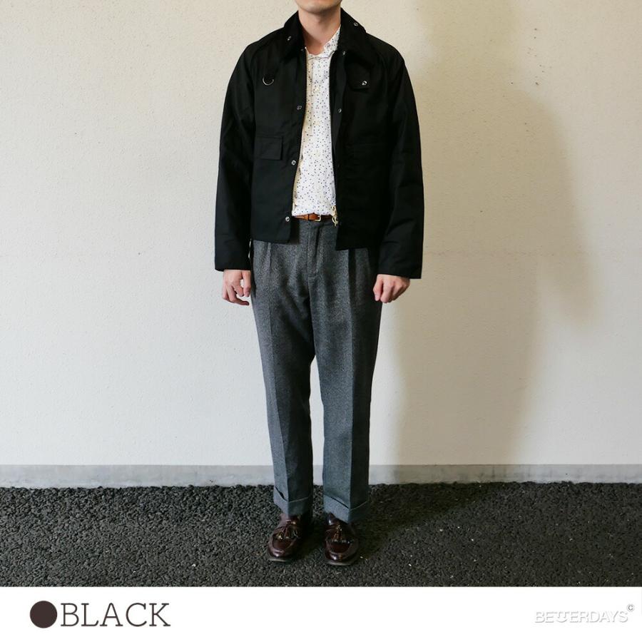 Barbour（バブアー） スペイ ワックスド コットン ショートブルゾン