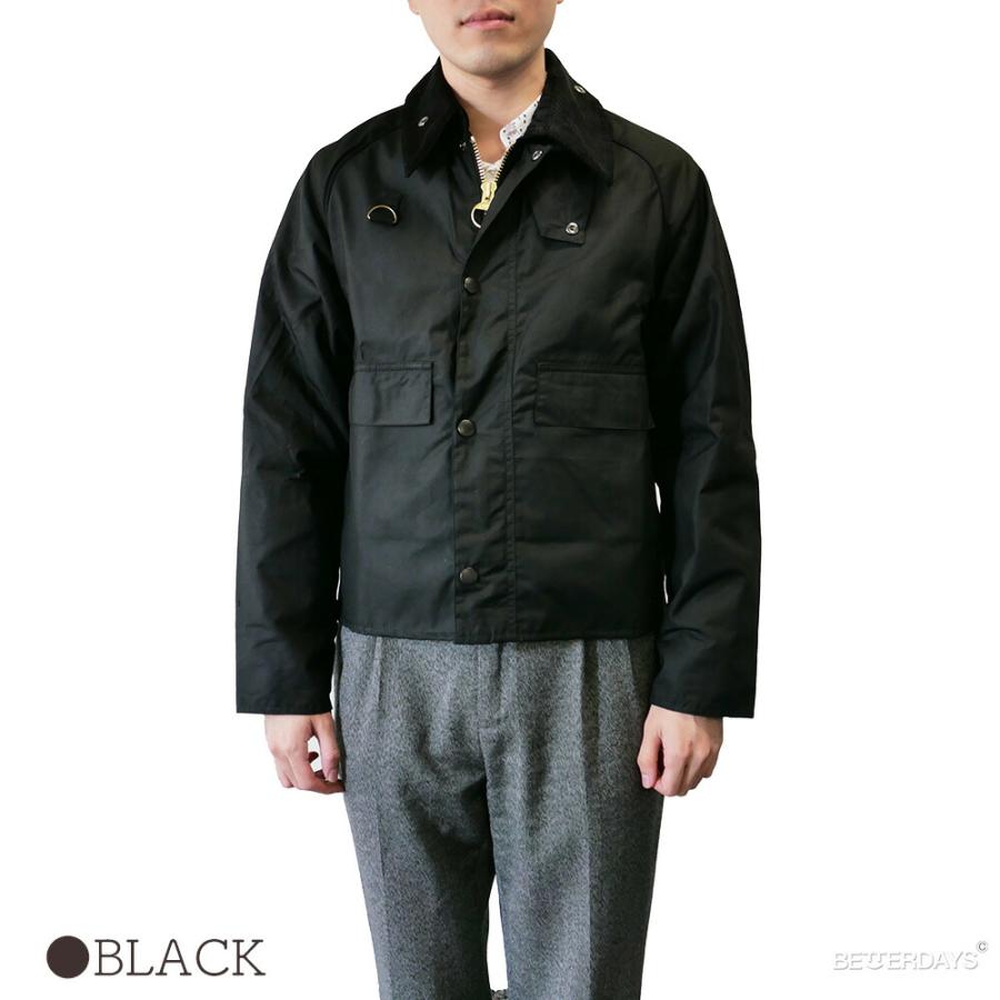 Barbour（バブアー） スペイ ワックスド コットン ショートブルゾン