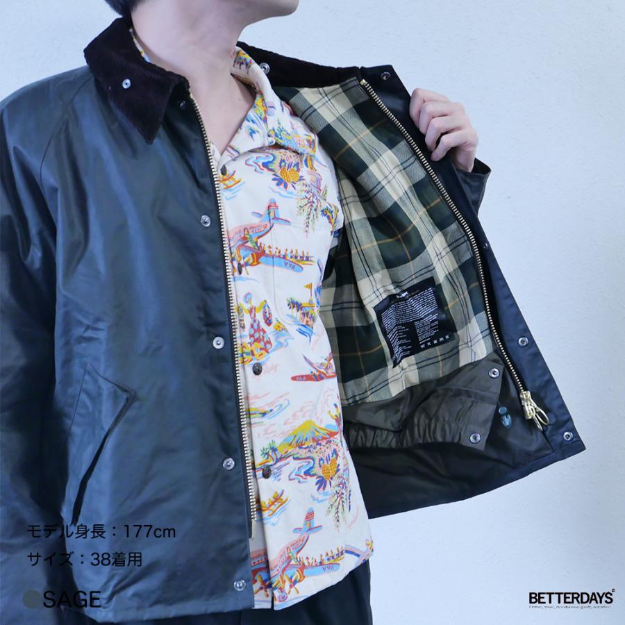 Barbour（バブアー） トランスポート ショートブルゾン ワックスコット