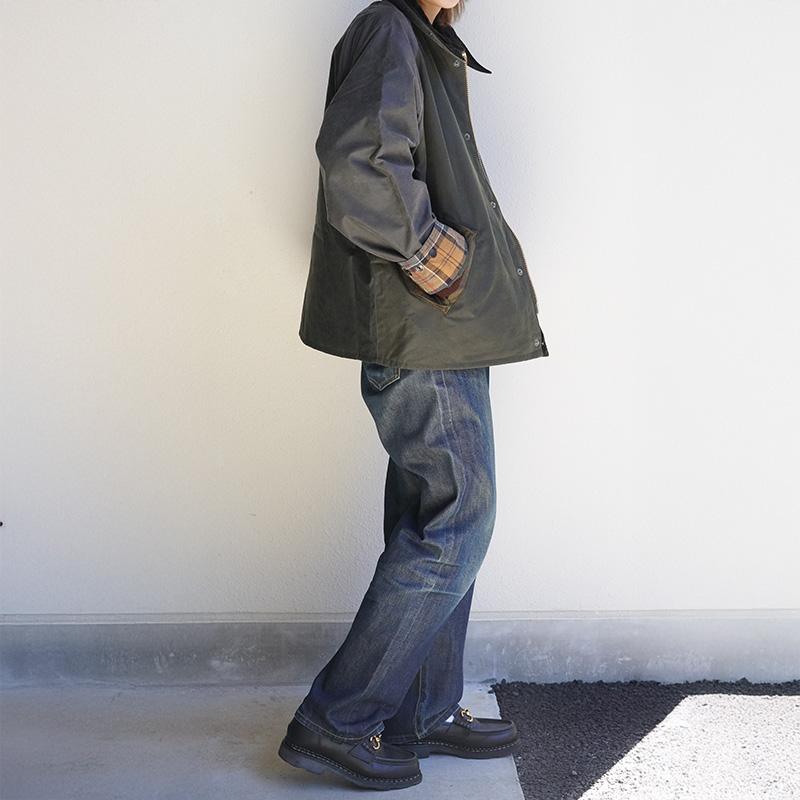 バブアー トランスポート パッチワーク オイルジャケット ユニセックス Barbour Patchwork Transport Waxed Jacket【国内正規品】MWX2499の画像