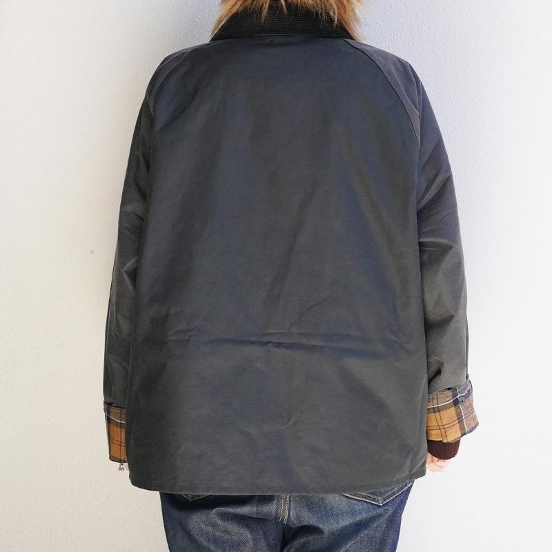 バブアー トランスポート パッチワーク オイルジャケット ユニセックス Barbour Patchwork Transport Waxed Jacket【国内正規品】MWX2499の画像