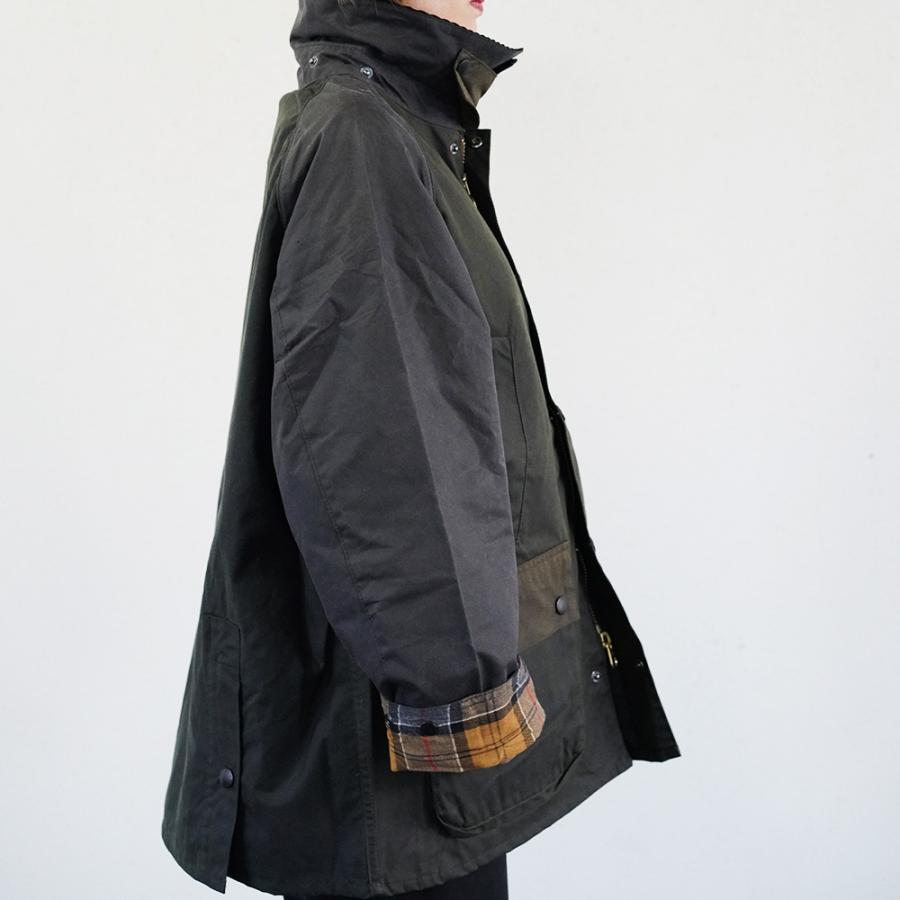 barbour オイルジャケット Barbour（バブアー） ビデイル オーバーサイズ パッチワーク オイル