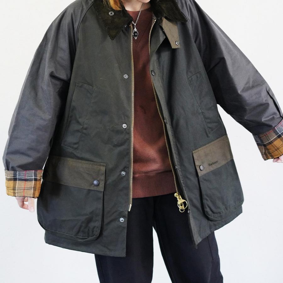 barbour オイルジャケット Barbour（バブアー） ビデイル オーバーサイズ パッチワーク オイル