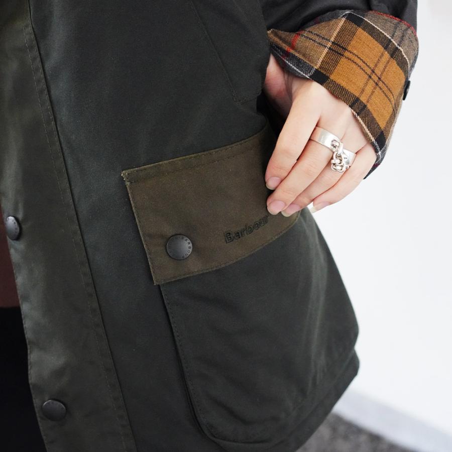 Barbour（バブアー） ビデイル オーバーサイズ パッチワーク オイル