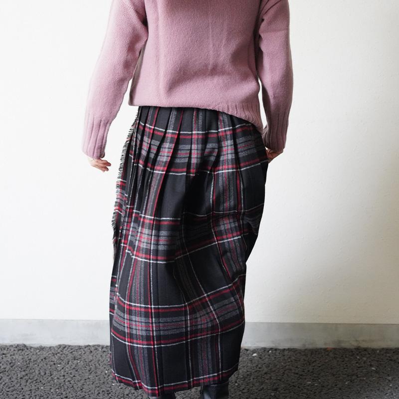 minus kilt レザーポーチ　あおばくん着用　巻きスカート レザーベルトプリーツミニスカート – pium