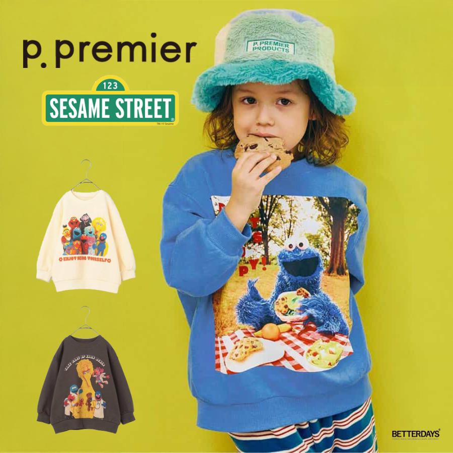 トレーナー スウェット キッズ ベビー セサミストリート コラボ