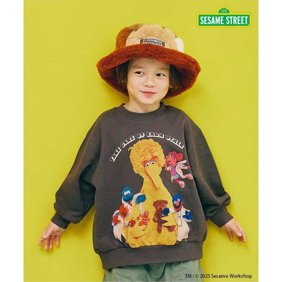 トレーナー スウェット キッズ ベビー セサミストリート  コラボトレーナー ピードットプルミエ SESAME STREET p.premier 90cm-130cm P511025 |  | 10