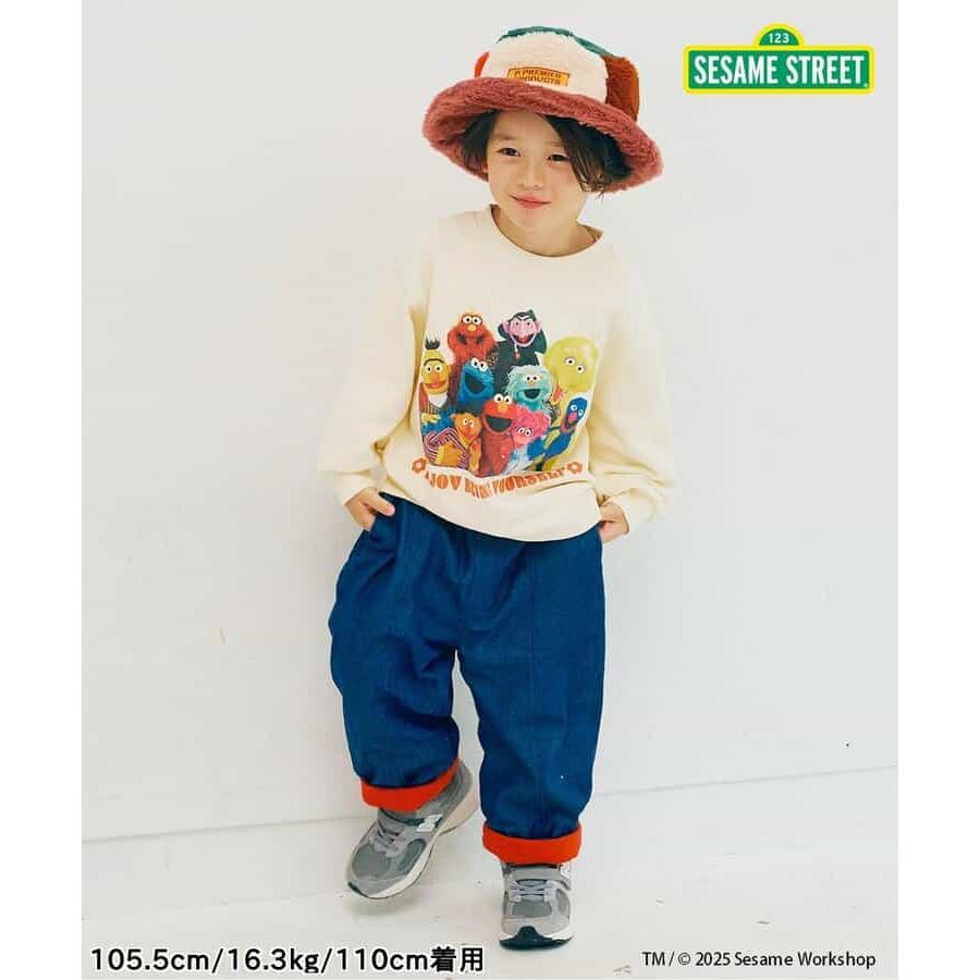 トレーナー スウェット キッズ ベビー セサミストリート  コラボトレーナー ピードットプルミエ SESAME STREET p.premier 90cm-130cm P511025 |  | 16