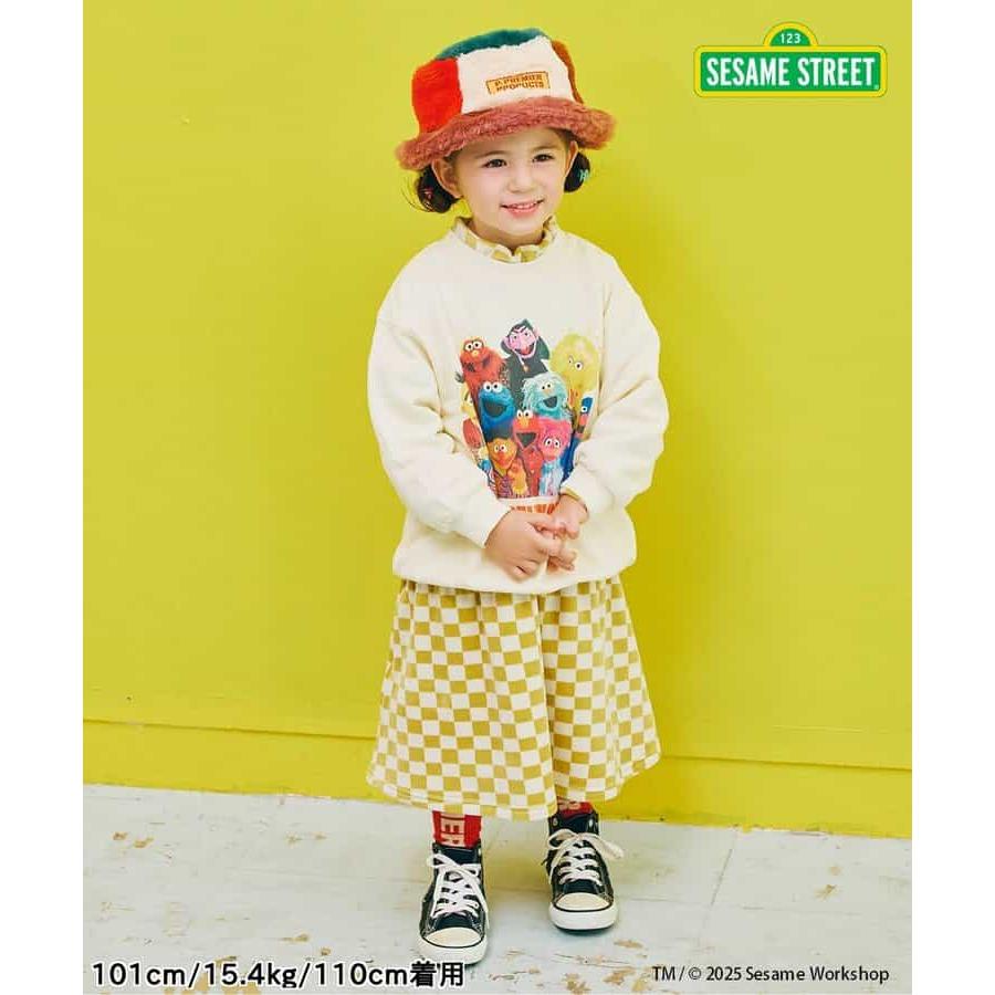 トレーナー スウェット キッズ ベビー セサミストリート  コラボトレーナー ピードットプルミエ SESAME STREET p.premier 90cm-130cm P511025 |  | 17