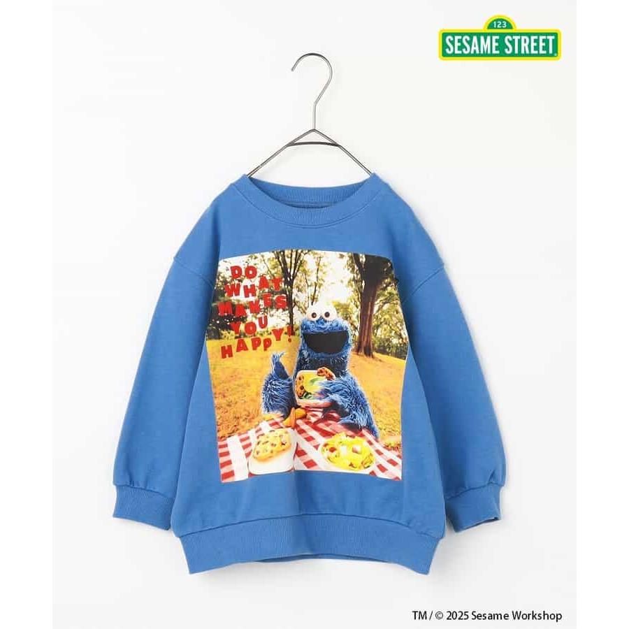 トレーナー スウェット キッズ ベビー セサミストリート  コラボトレーナー ピードットプルミエ SESAME STREET p.premier 90cm-130cm P511025 |  | 01